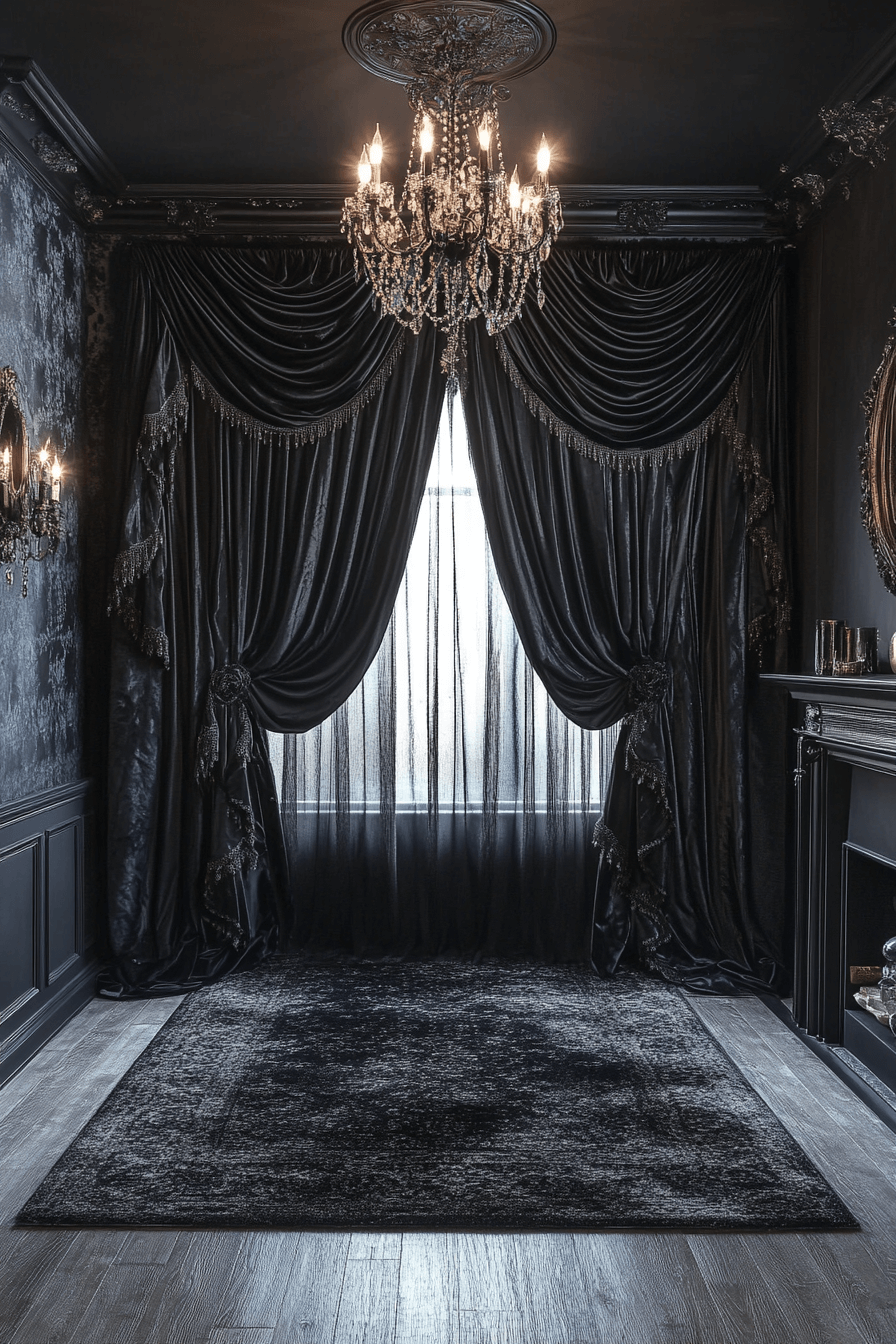 29 Whimsigoth Decor Ideas That Blend Dark Elegance with Whimsy 29 whimsigoth decor