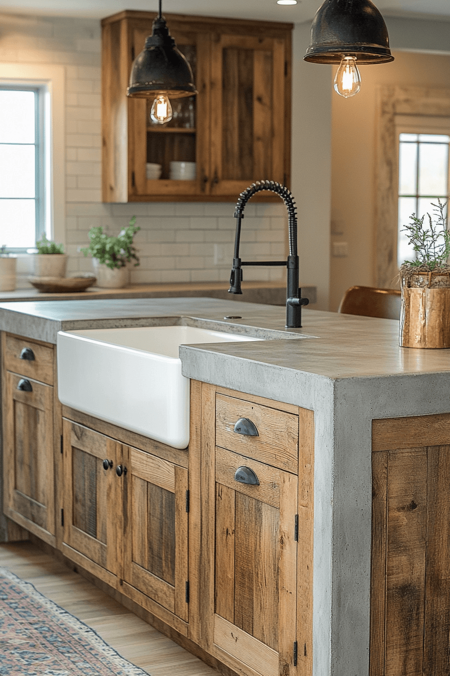 farmhouse kitchen cabinets