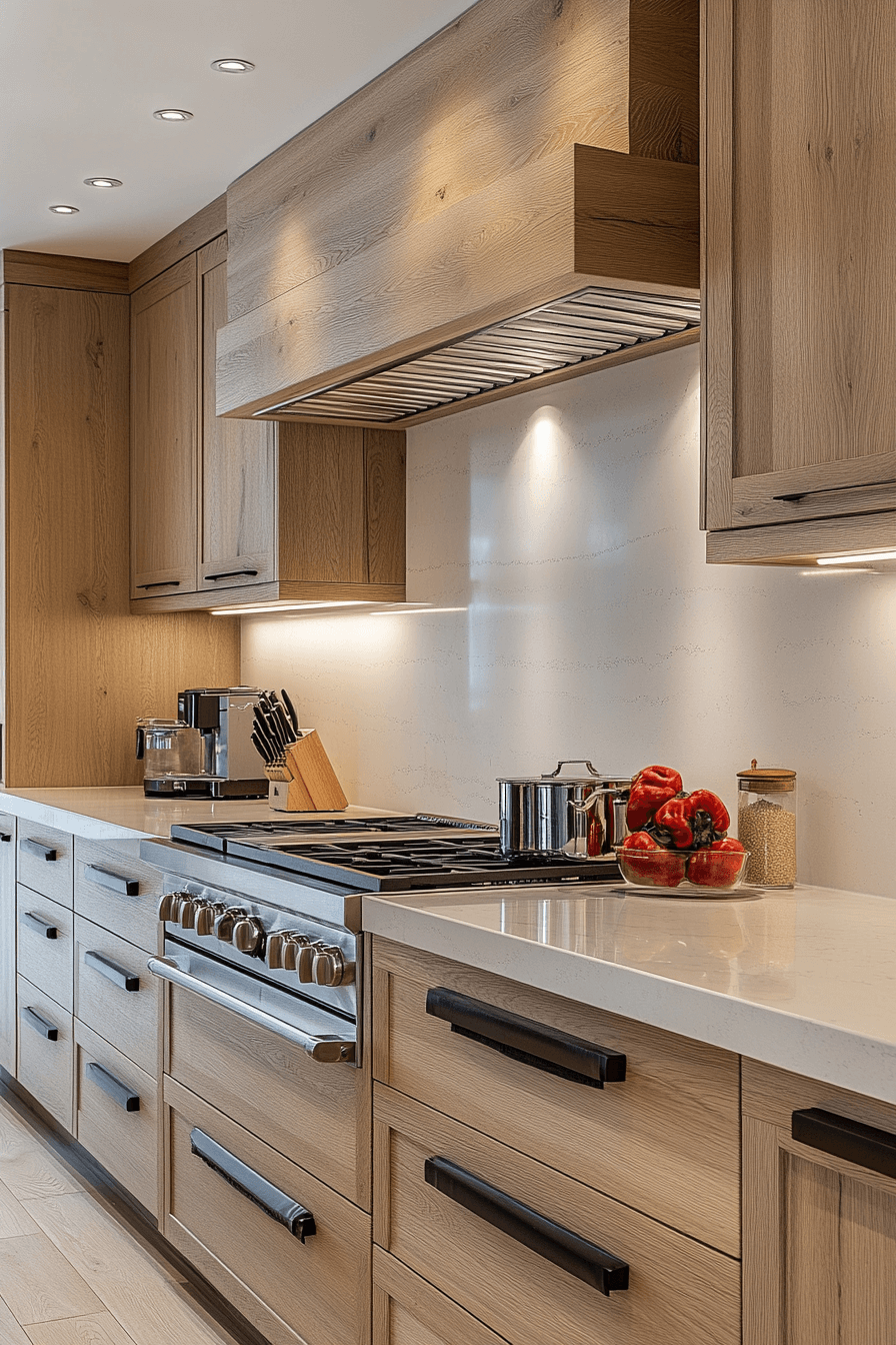 29 Light Wood Kitchen Cabinets to Brighten Up Your Cooking Space 3 light wood kitchen cabinets