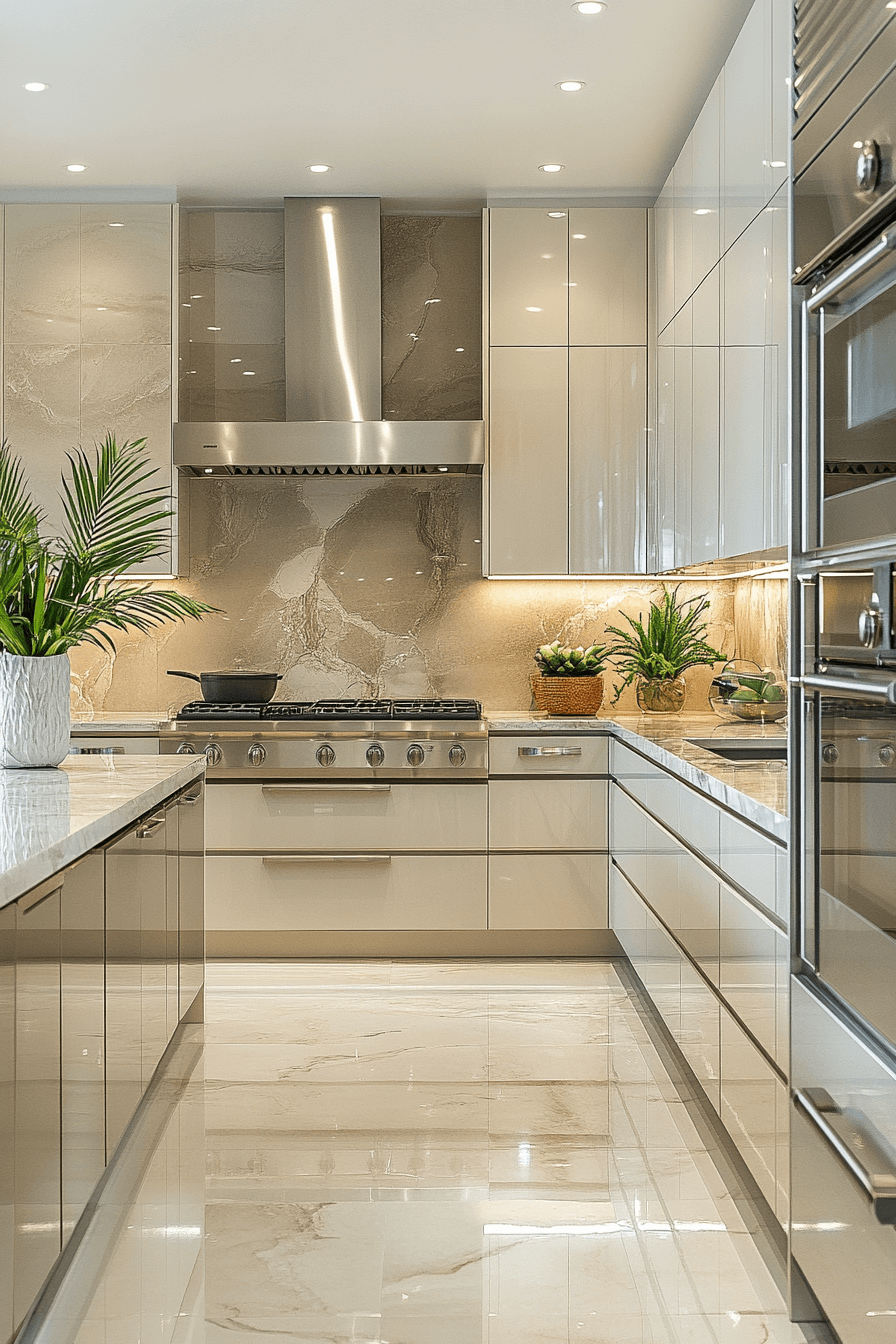 off white kitchen cabinets