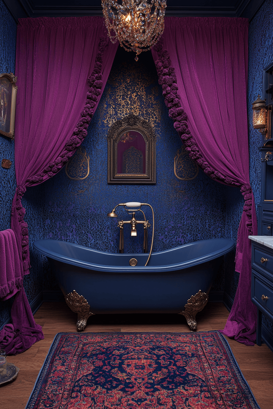 29 Whimsigoth Bathroom Ideas That Embrace the Unexpected with Grace 4 whimsigoth bathroom