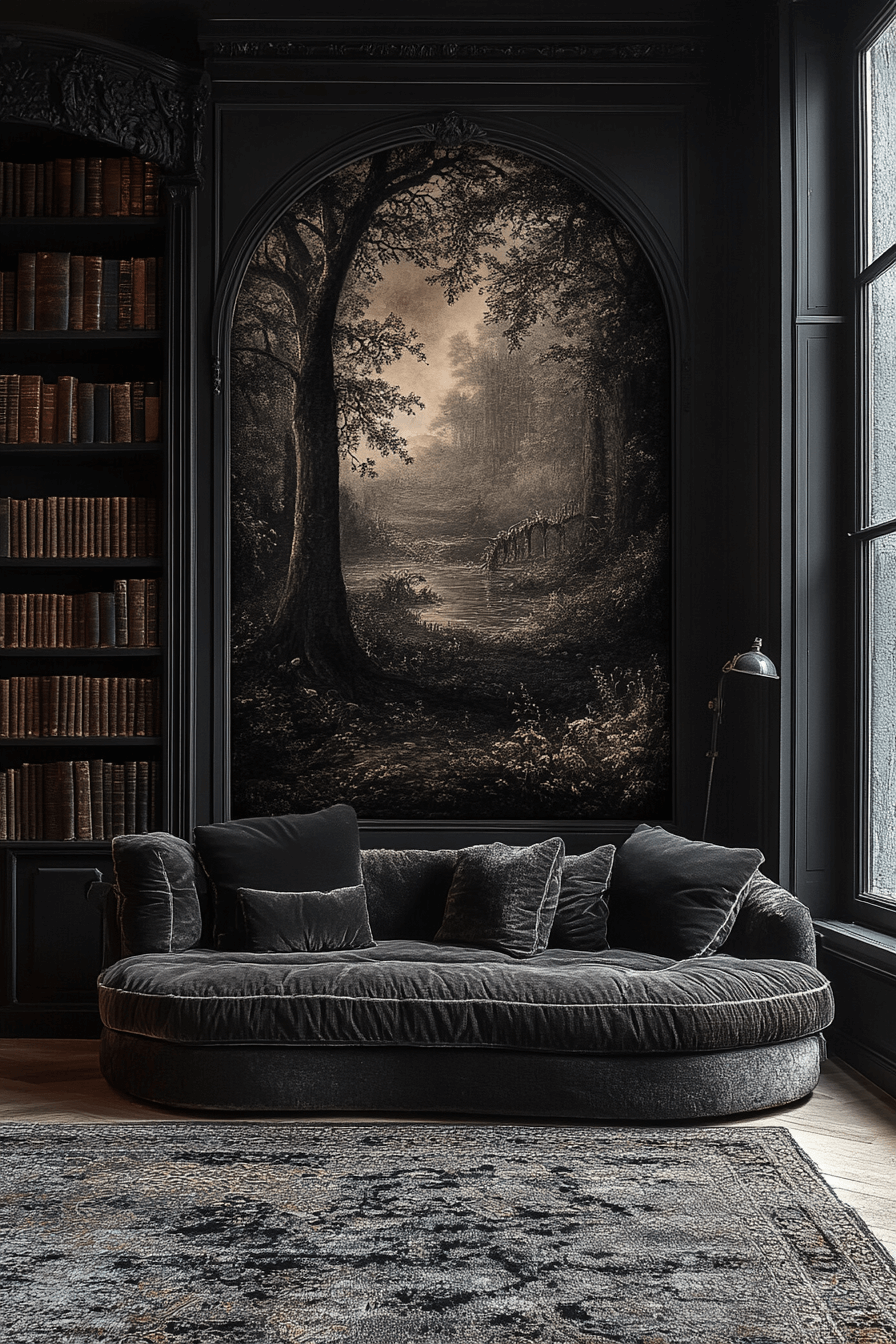 29 Whimsigoth Decor Ideas That Blend Dark Elegance with Whimsy 4 whimsigoth decor