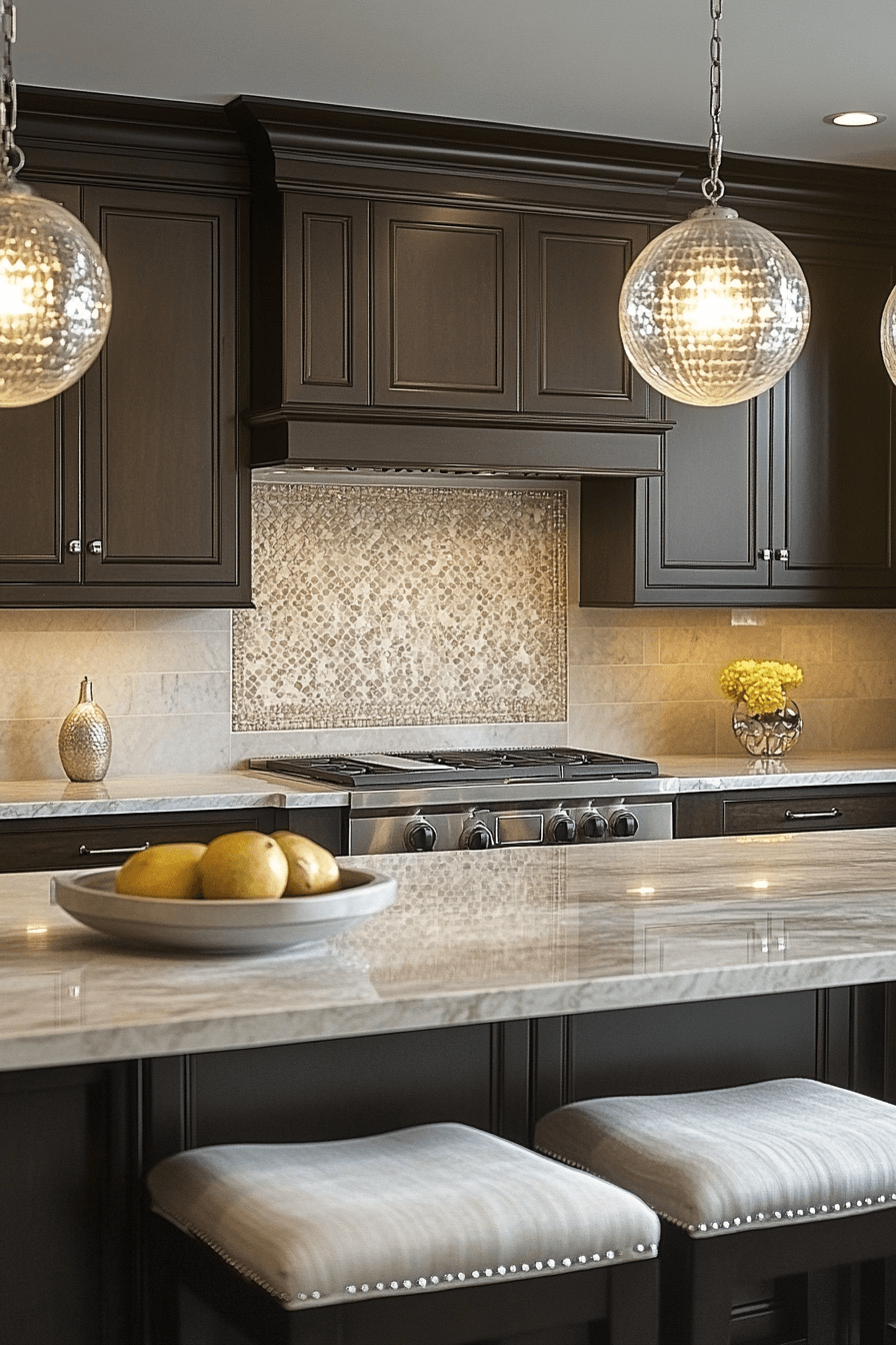 29 Brown Cabinets Kitchen Ideas to Enhance Your Home’s Coziness 4 brown cabinets kitchen