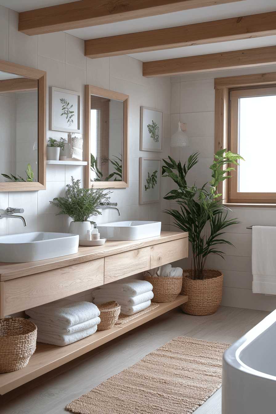 29 Japandi Bathroom Ideas to Inspire a Relaxing Home Upgrade 4 japandi bathroom
