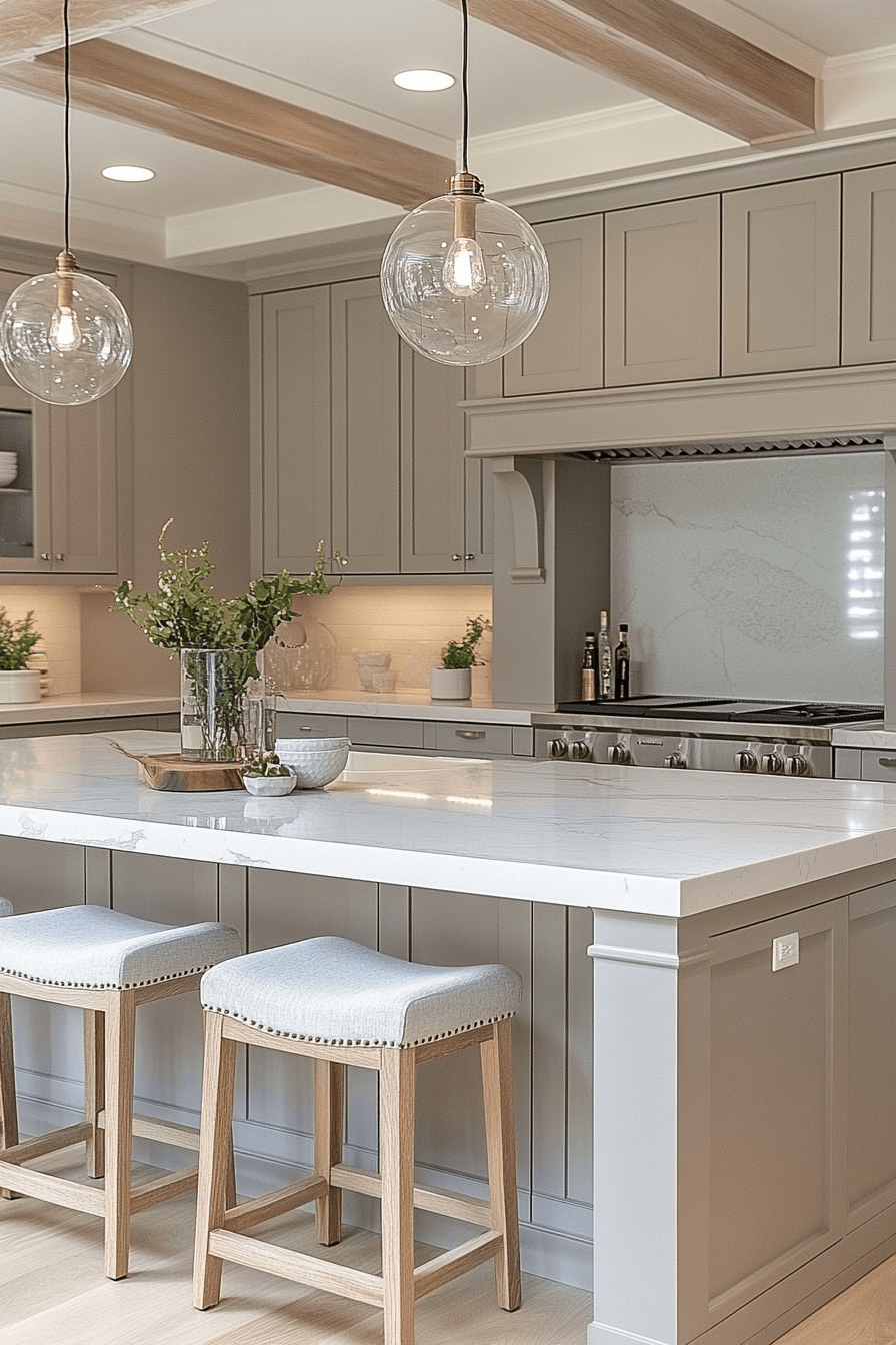 29 Light Taupe Kitchen Cabinets for a Timeless Neutral Upgrade 4 light taupe kitchen cabinets