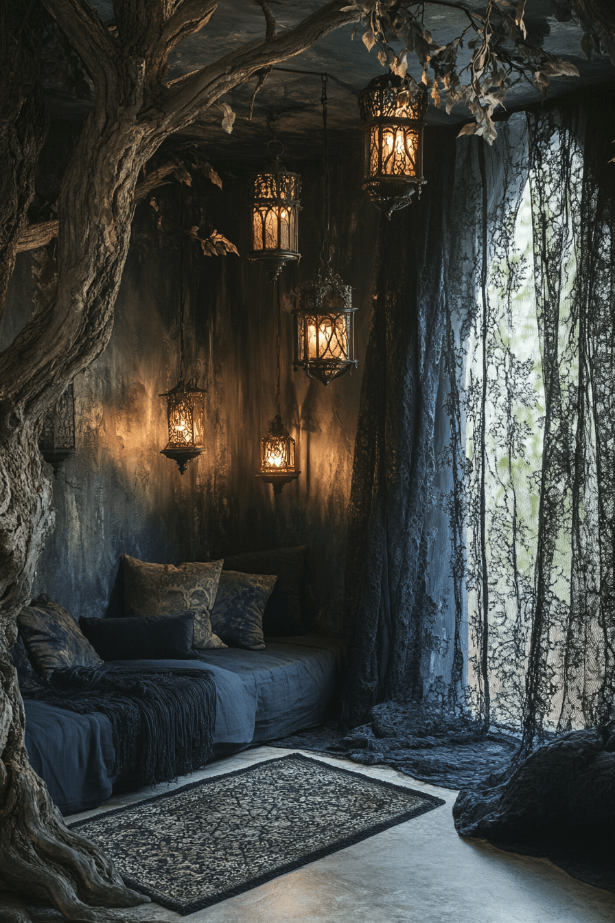 29 Whimsigoth Aesthetic Ideas to Turn Your Home Into a Mystical Retreat 5 whimsigoth aesthetic