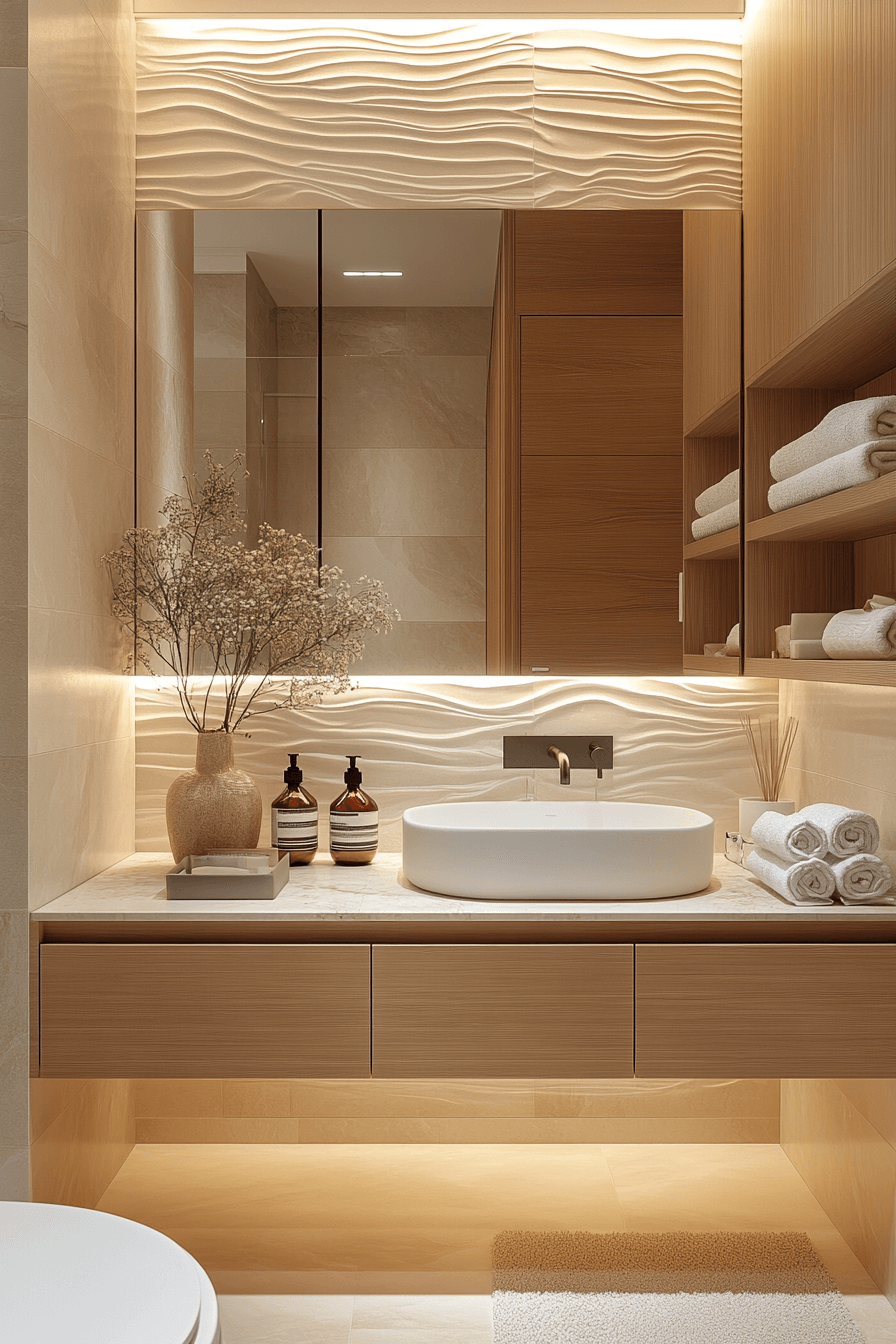 29 Japandi Bathroom Ideas to Inspire a Relaxing Home Upgrade 5 japandi bathroom