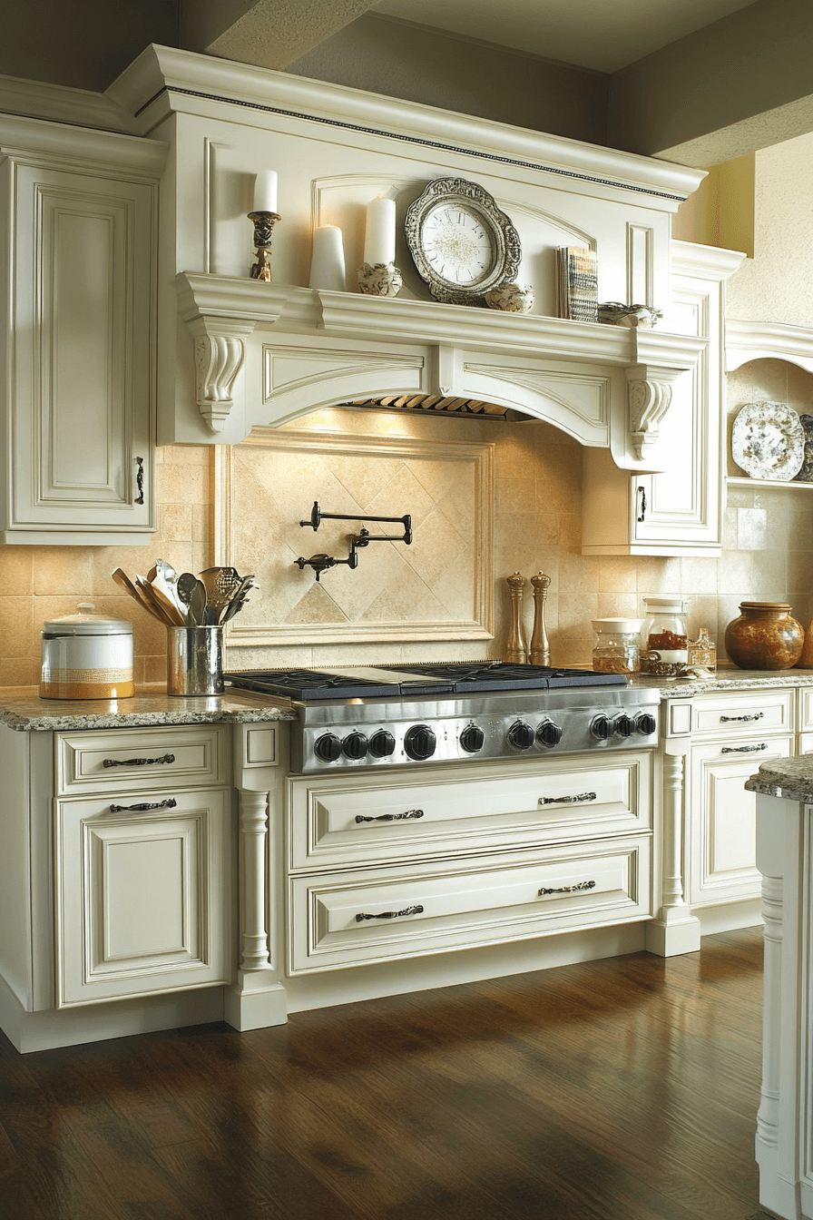 off white kitchen cabinets