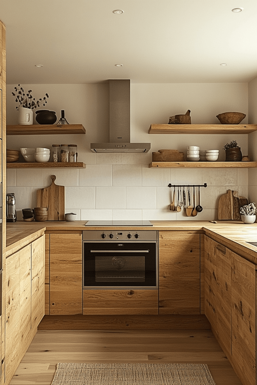 29 Light Wood Kitchen Cabinets to Brighten Up Your Cooking Space 5 light wood kitchen cabinets