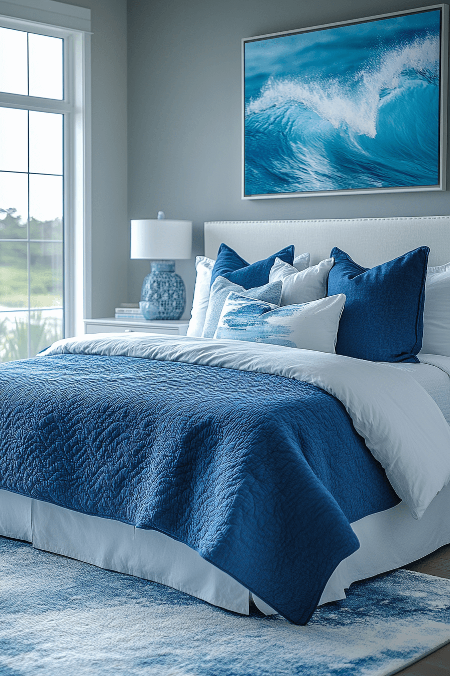 29 Coastal Master Bed Ideas That Reflect the Beauty of the Shoreline 5 coastal master bed