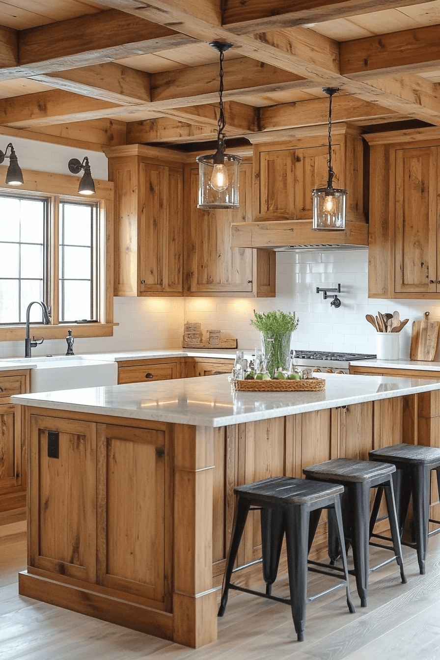 rustic kitchen cabinets