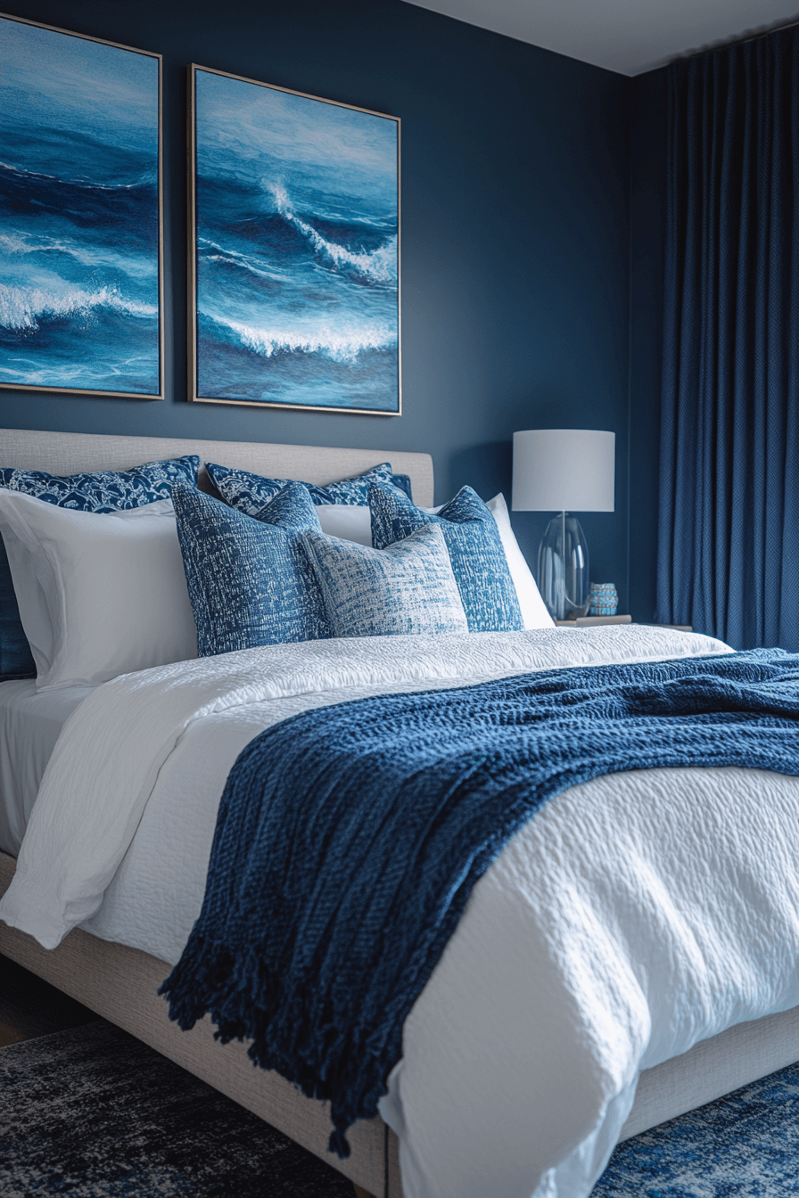 29 Coastal Master Bed Ideas That Reflect the Beauty of the Shoreline 7 coastal master bed
