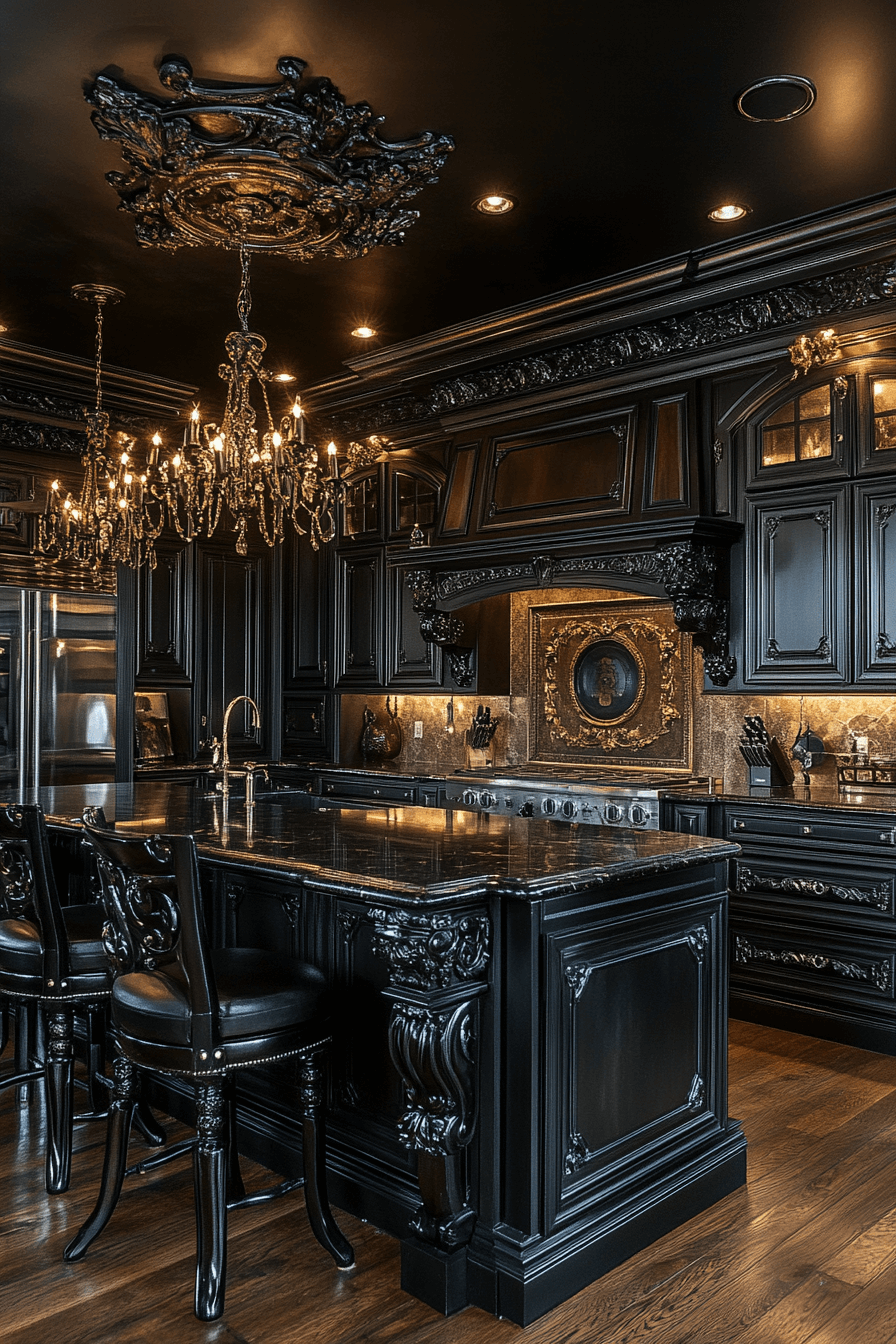29 Dark Wood Kitchen Cabinets for a Distinguished and Elegant Kitchen 7 dark wood kitchen cabinets