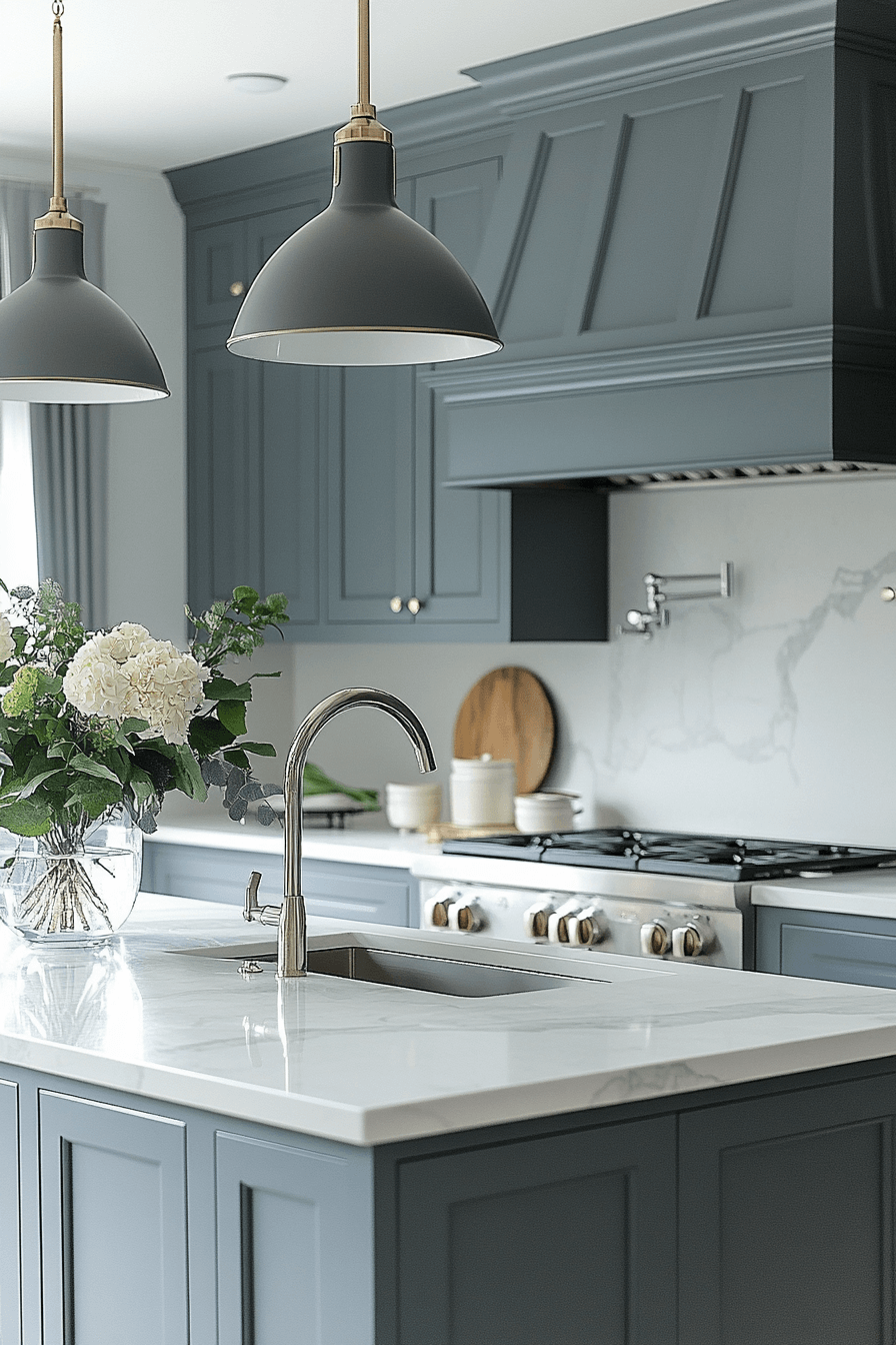 29 Gray Kitchen Cabinets to Inspire a Cool and Collected Vibe 7 gray kitchen cabinets