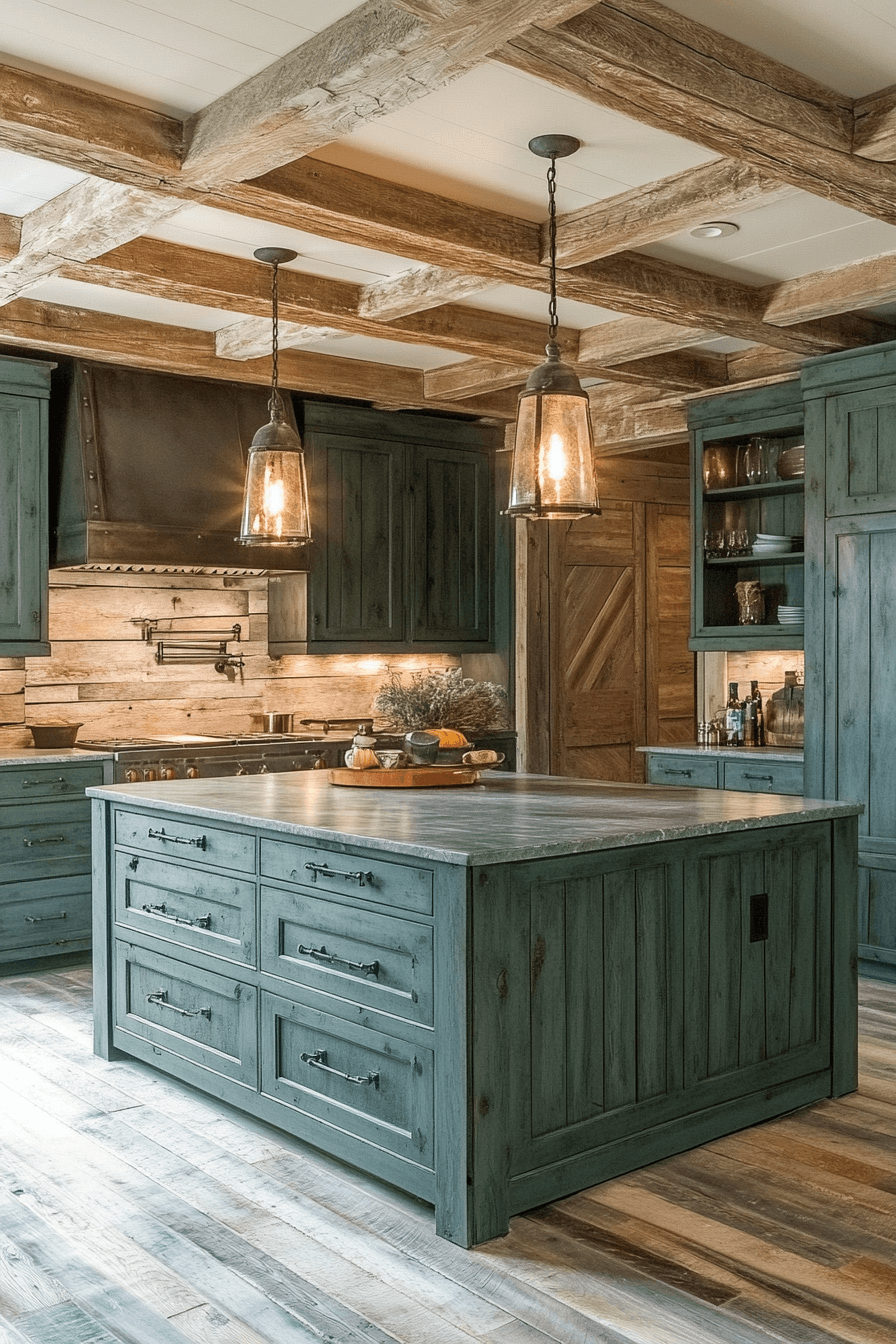 29 Dark Green Kitchen Cabinets for a Deeply Elegant Look 9 dark green kitchen cabinets