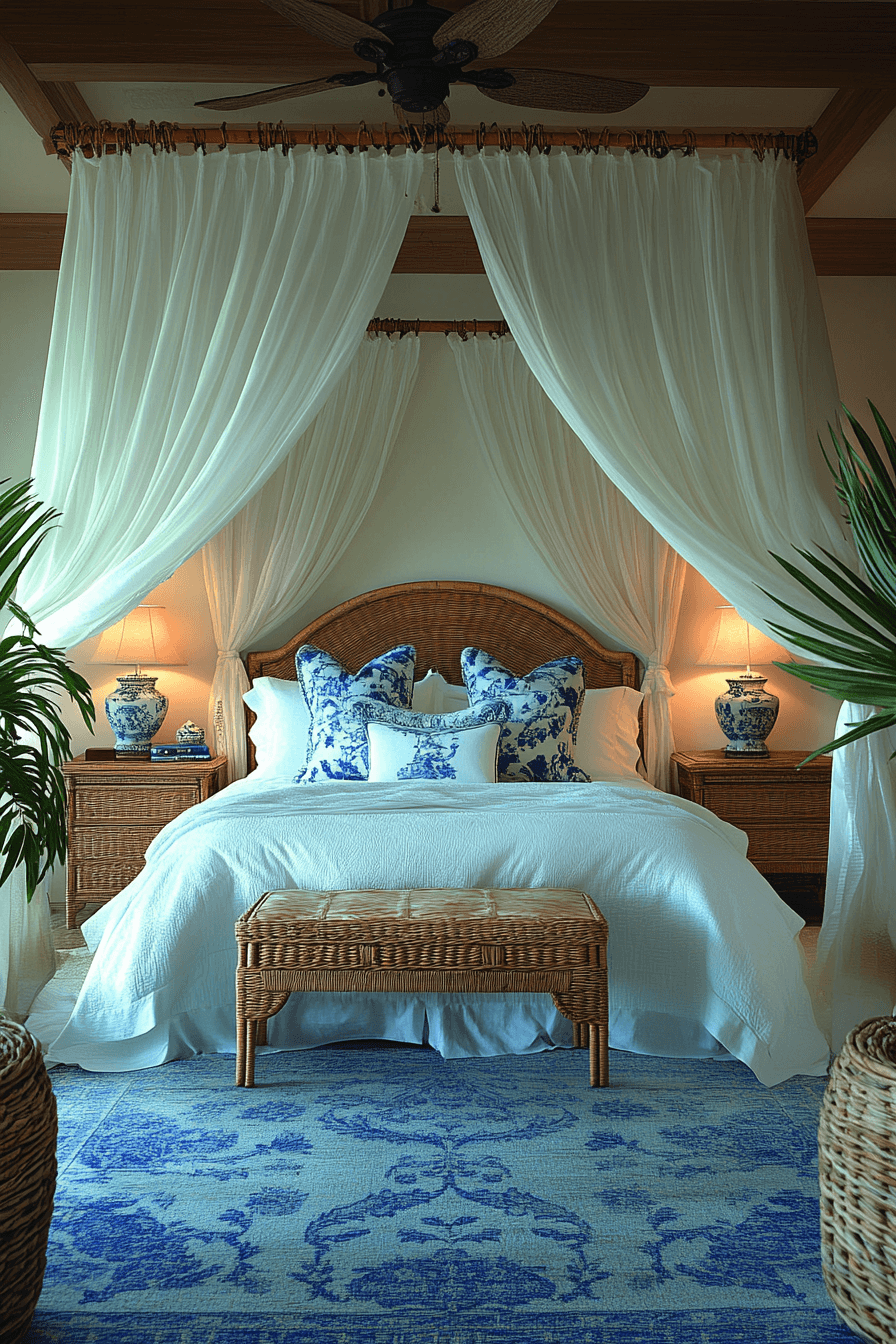 29 Coastal Master Bed Ideas That Reflect the Beauty of the Shoreline 9 coastal master bed