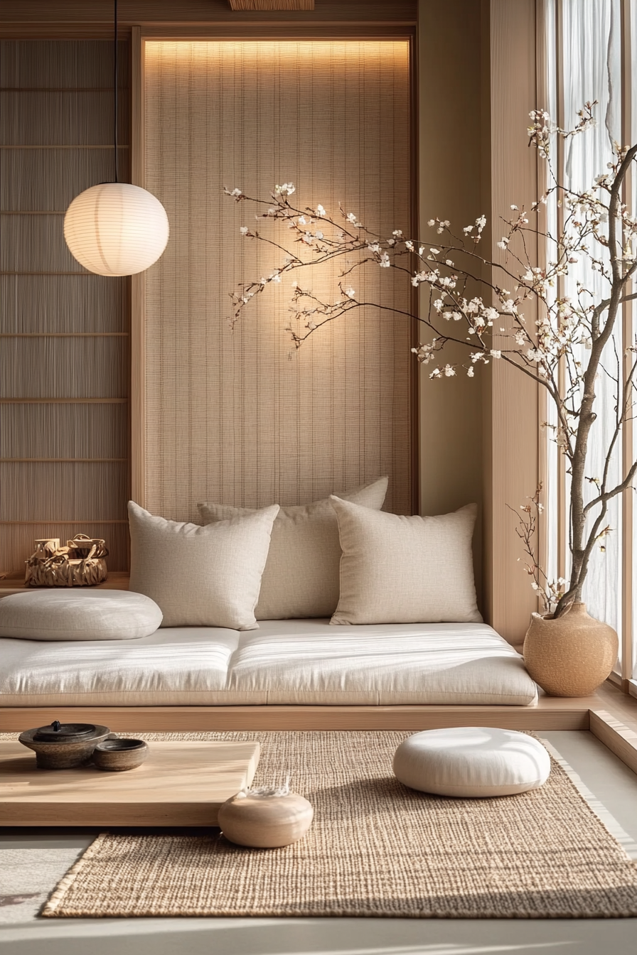 29 Japandi Living Room Ideas to Create a Calm and Balanced Space 20 japandi living room