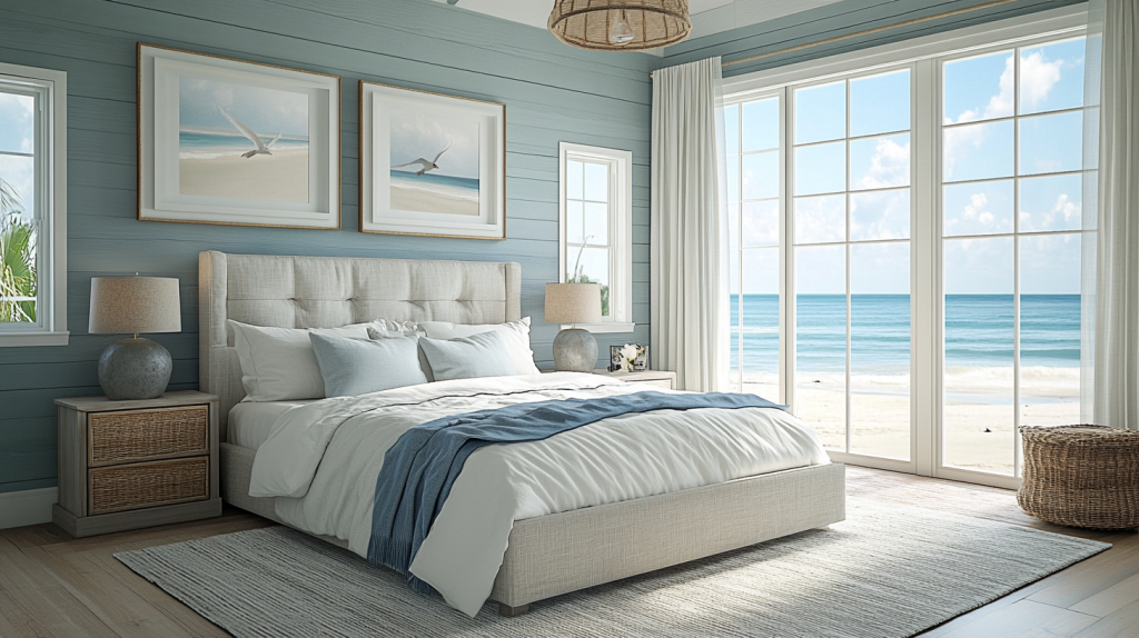 29 Coastal Master Bed Ideas That Reflect the Beauty of the Shoreline 64 coastal master bed