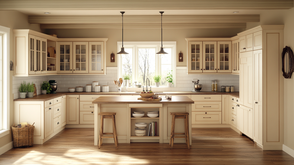 farmhouse kitchen cabinets
