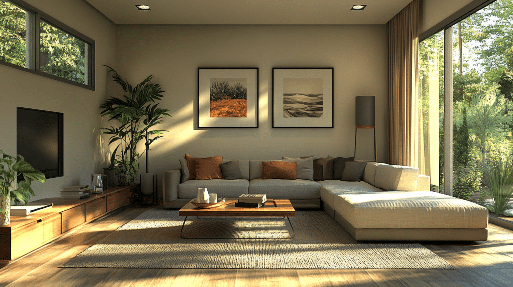 feng shui living room