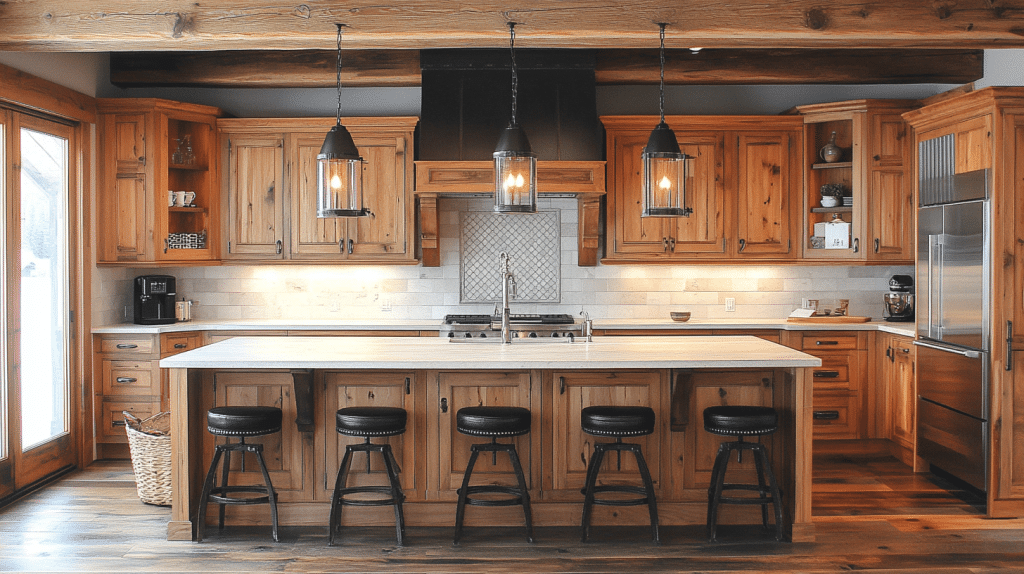 honey oak kitchen cabinets