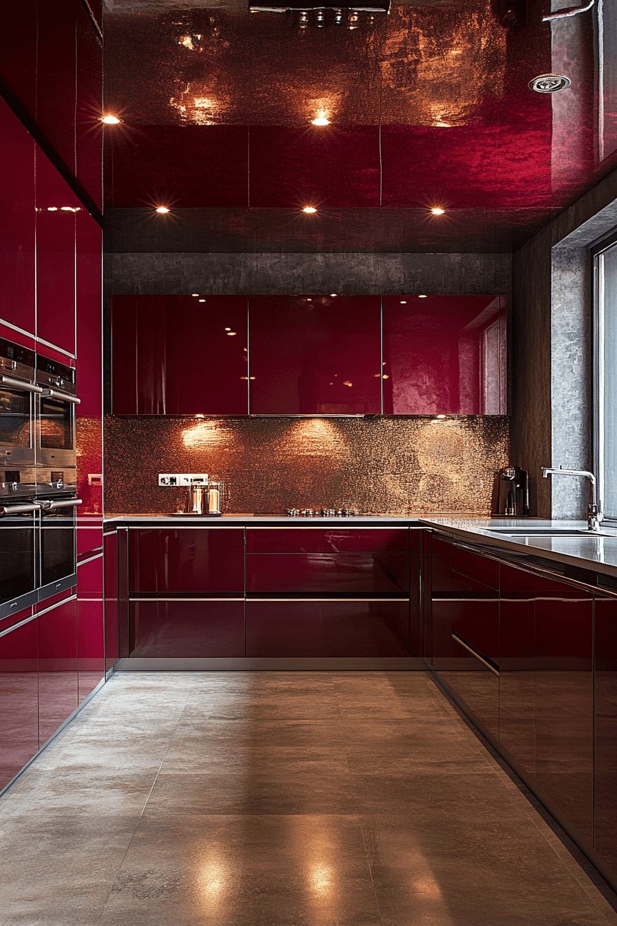29 Burgundy Kitchen Cabinets Design Ideas for a Bold and Beautiful Space 1 burgundy kitchen cabinets
