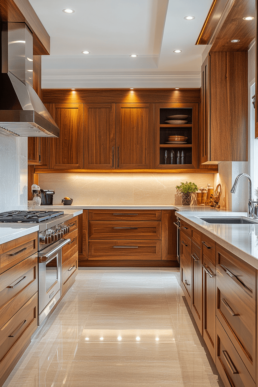 29 Warm Wood Kitchen Cabinets That Bring Natural Beauty and Cozy Charm 1 warm wood kitchen cabinets