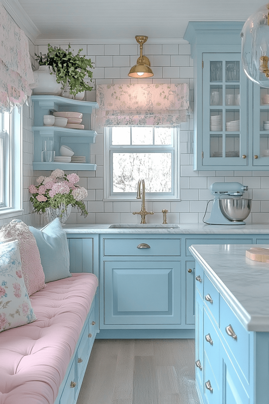 29 Granny Chic Kitchens That Bring Cozy Charm and Timeless Joy 1 granny chic kitchen