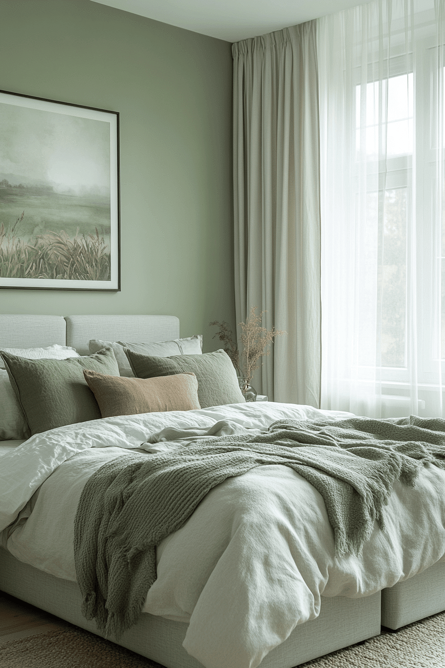 Sage Green And Grey Bedroom Ideas