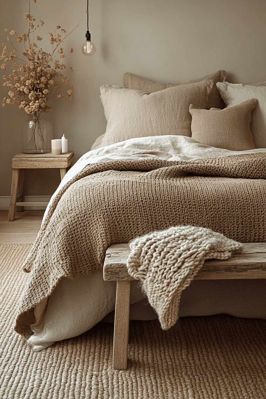 cozy vintage bedroom