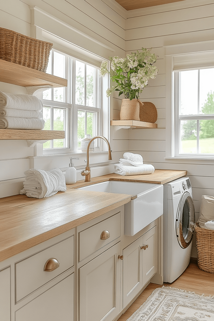 farmhouse laundry room