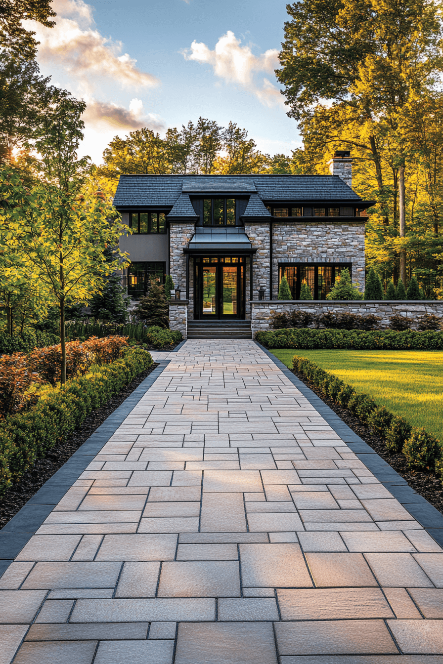 29 Driveway Entry Landscaping Ideas To Make Every Arrival Feel Special ...