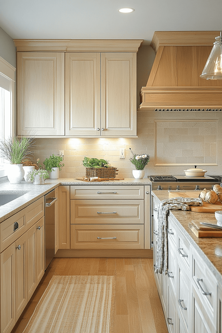 29 Natural Maple Kitchen Cabinets That Bring Light, Warmth, and Timeless Style 10 natural maple kitchen cabinets