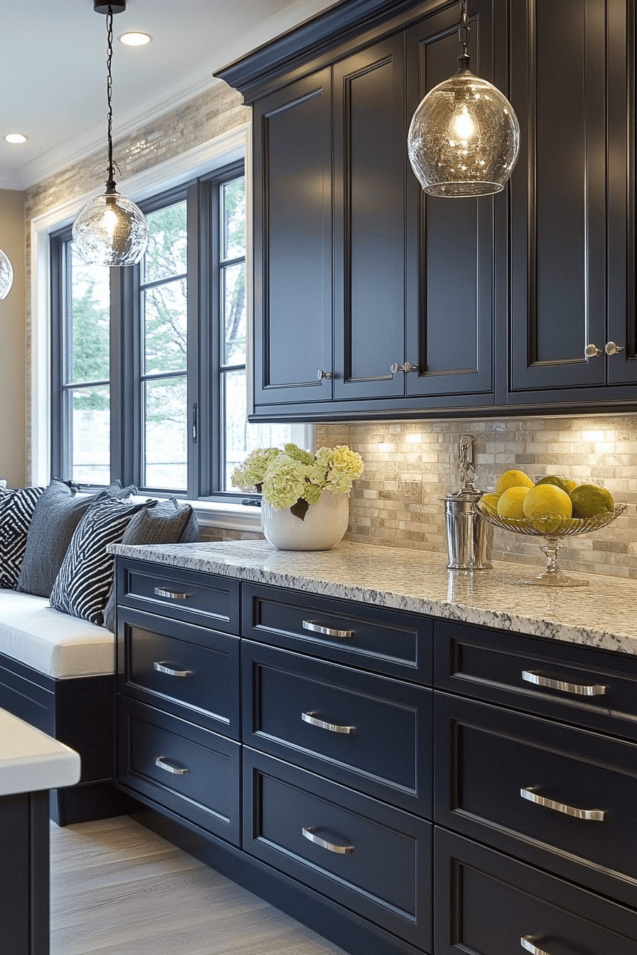 29 Charcoal Kitchen Cabinets That Bring Modern Charm and Timeless Style 11 charcoal kitchen cabinets