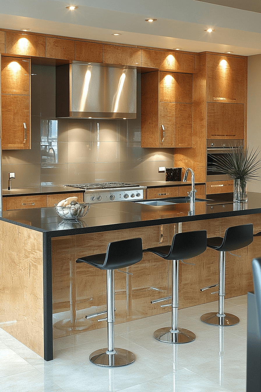 29 Natural Maple Kitchen Cabinets That Bring Light, Warmth, and Timeless Style 11 natural maple kitchen cabinets