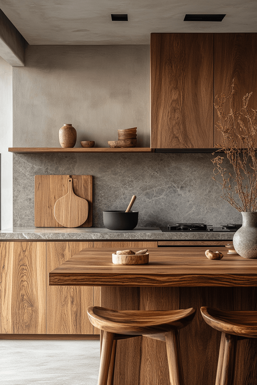 29 Japandi Style Kitchen Ideas That Bring Calm, Joy, and Everyday Beauty 11 japandi style kitchen