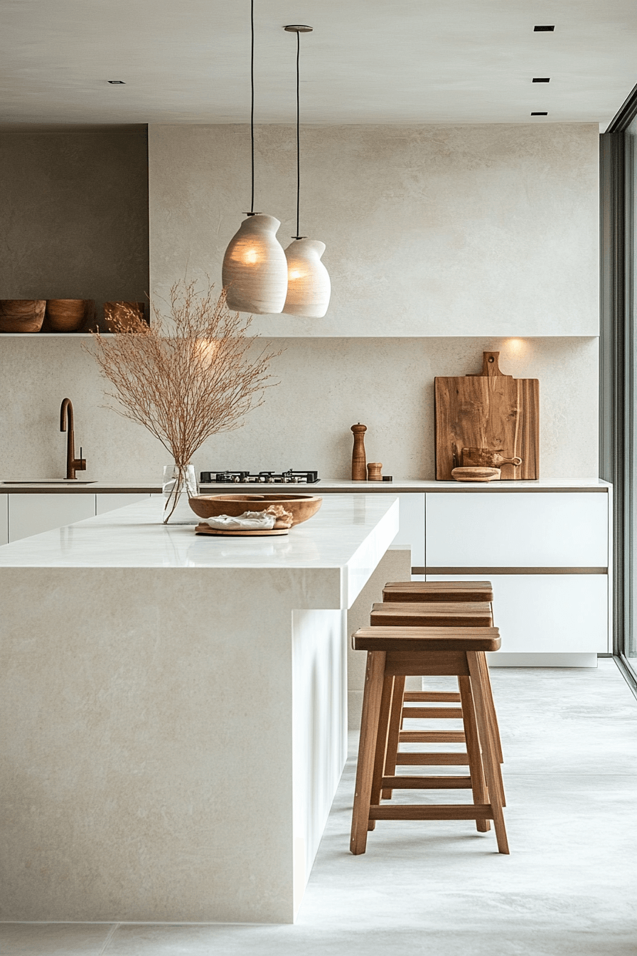 29 Japandi Style Kitchen Ideas That Bring Calm, Joy, and Everyday Beauty 12 japandi style kitchen
