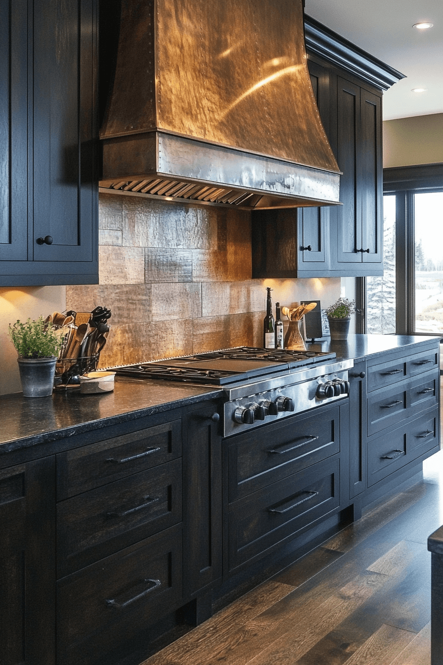 29 Dark Stained Kitchen Cabinets That Add Depth, Beauty, and Timeless Charm 12 dark stained kitchen cabinets