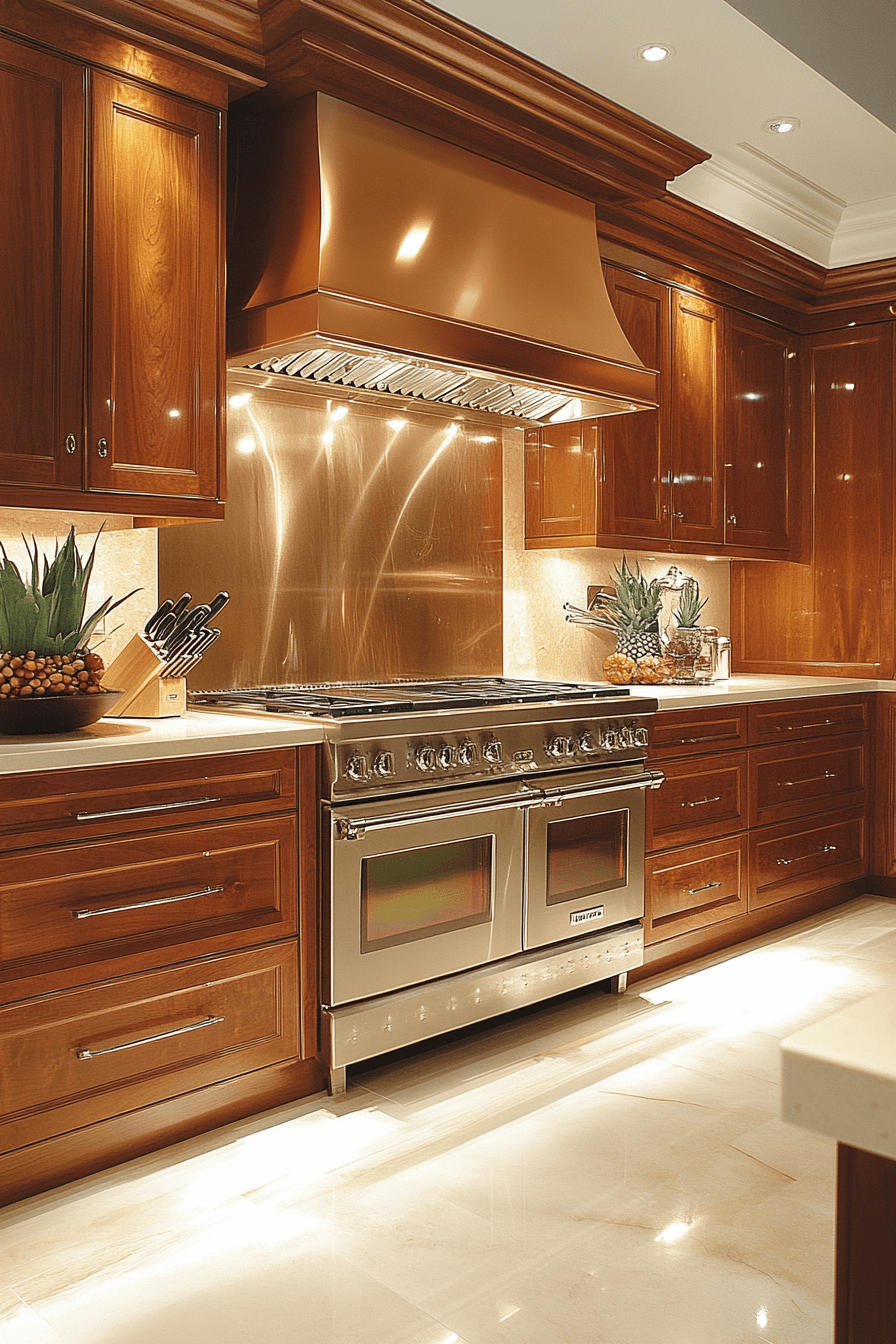 cherry wood kitchen cabinets