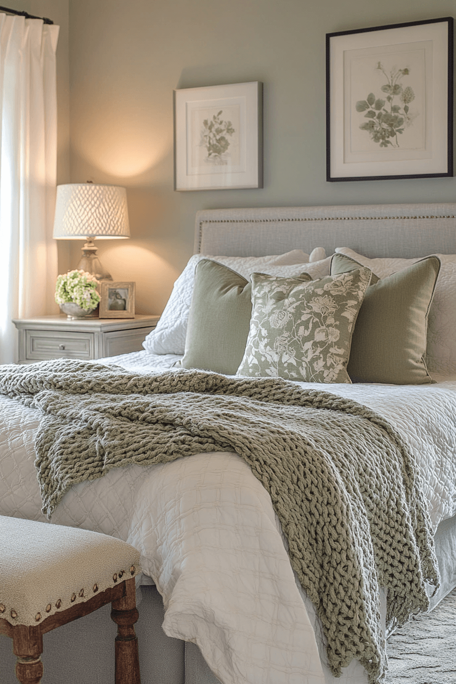 Sage Green And Grey Bedroom Ideas