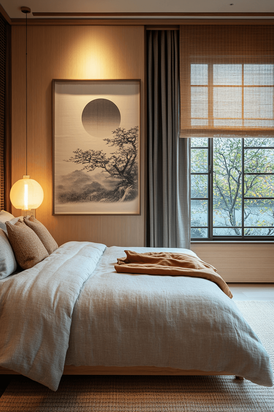 japandi small bedroom