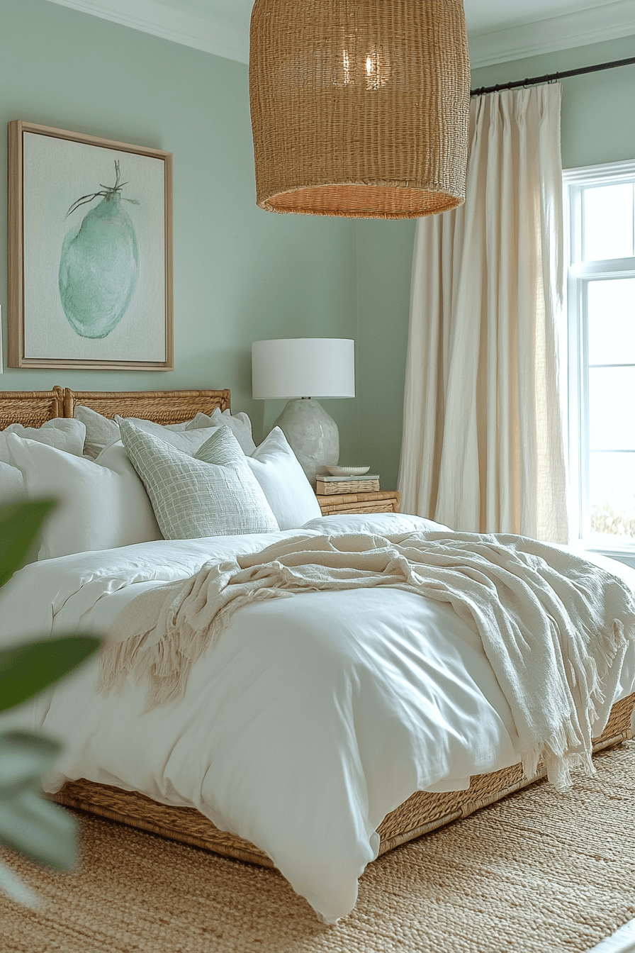 Beige And Green Bedroom Ideas