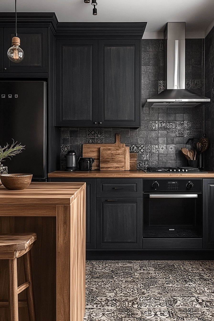 29 Charcoal Kitchen Cabinets That Bring Modern Charm and Timeless Style 13 charcoal kitchen cabinets