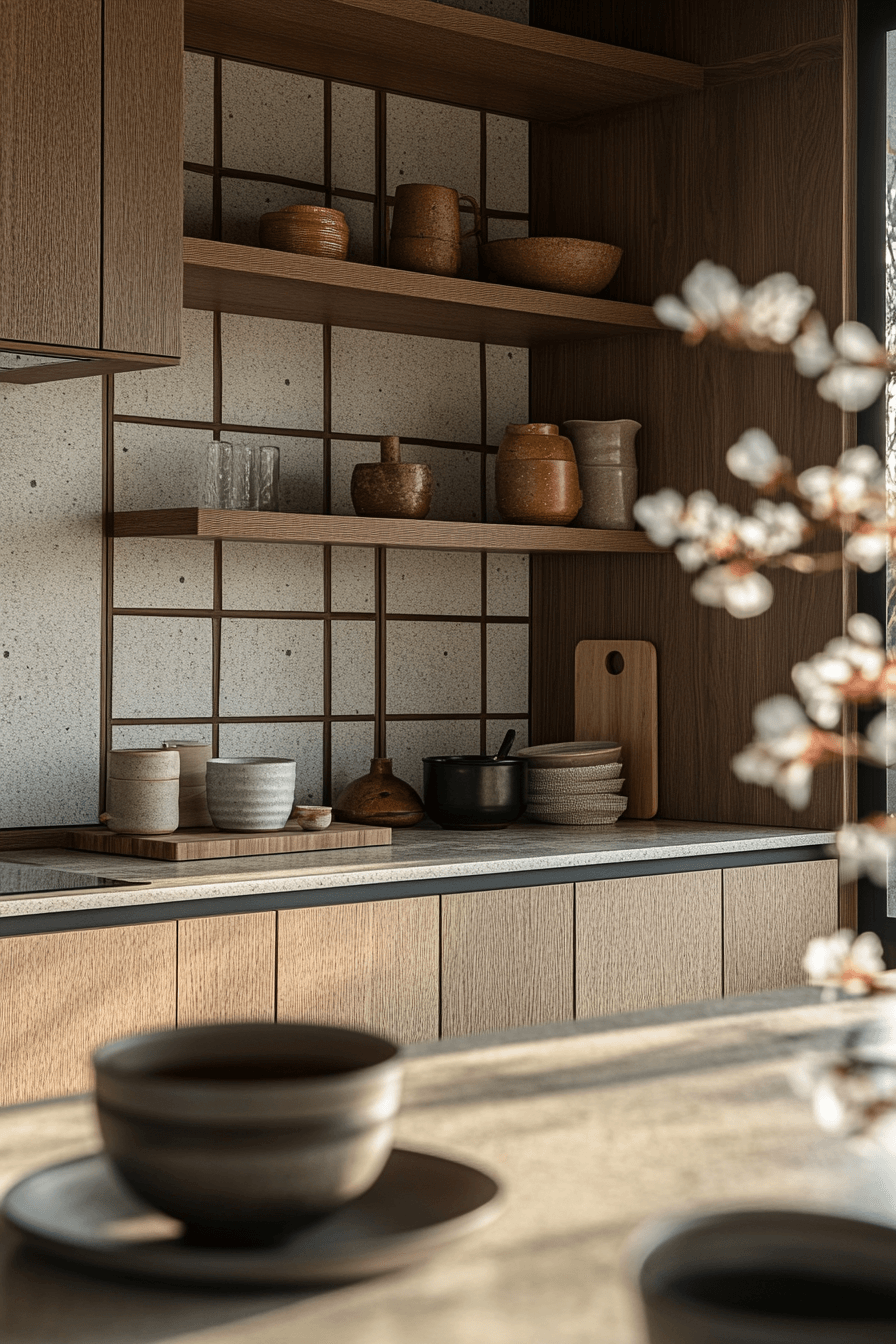 29 Japandi Style Kitchen Ideas That Bring Calm, Joy, and Everyday Beauty 13 japandi style kitchen