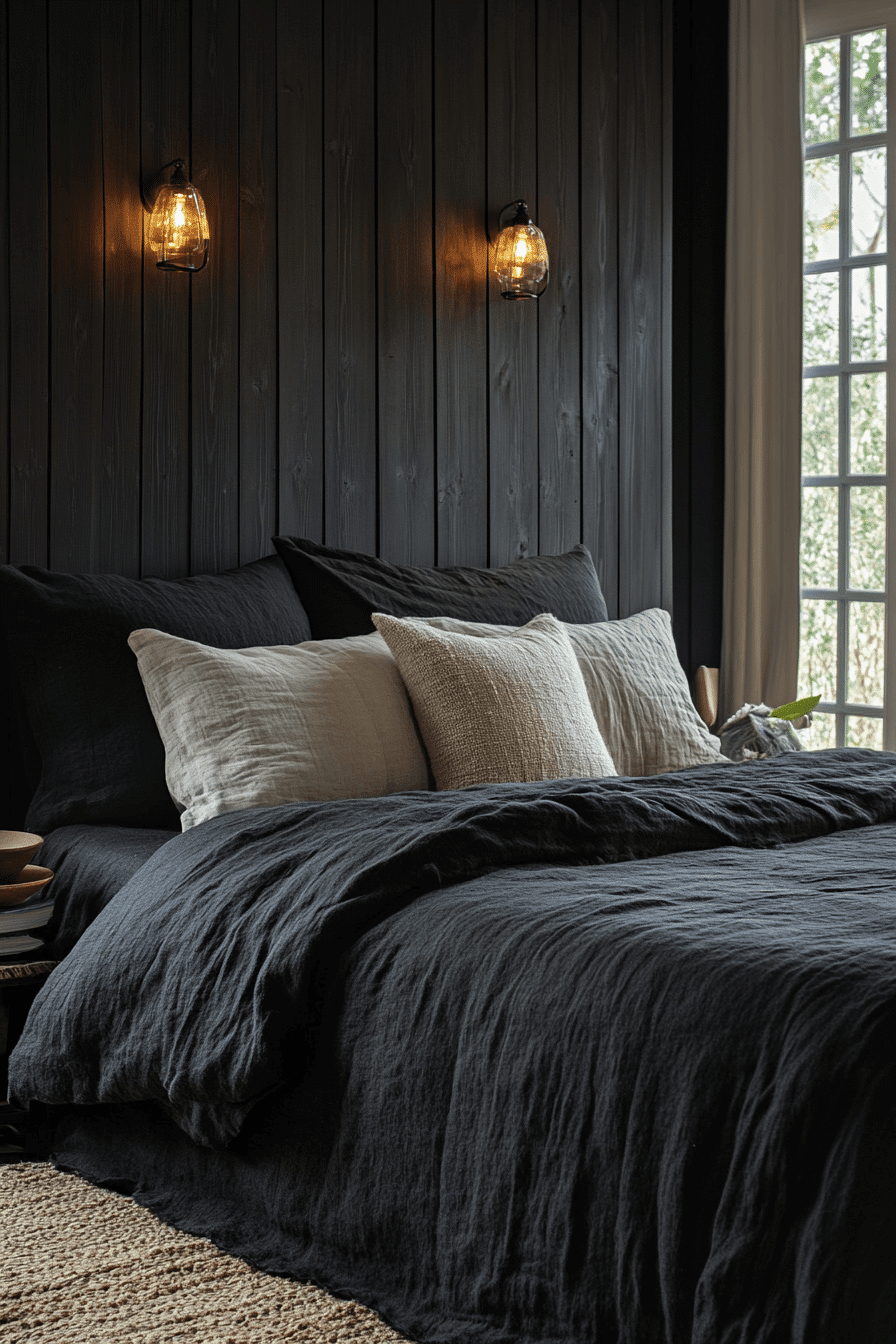 dark cottagecore bedroom