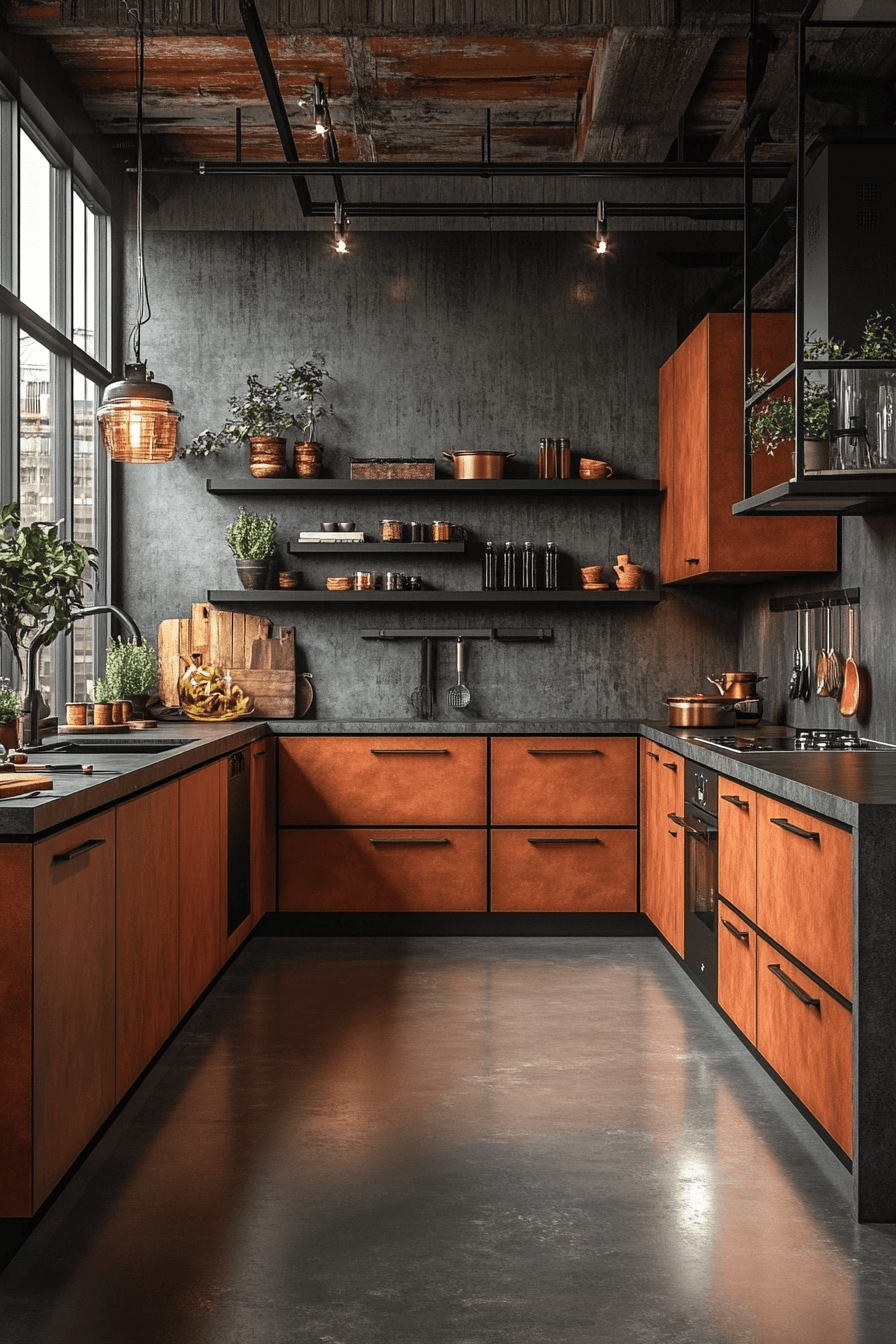 29 Terracotta Kitchen Cabinets That Warm Your Home with Rustic Charm 13 terracotta kitchen cabinets