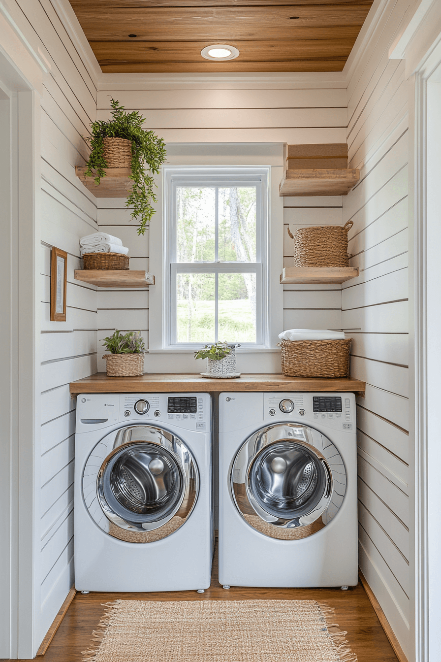 farmhouse laundry room