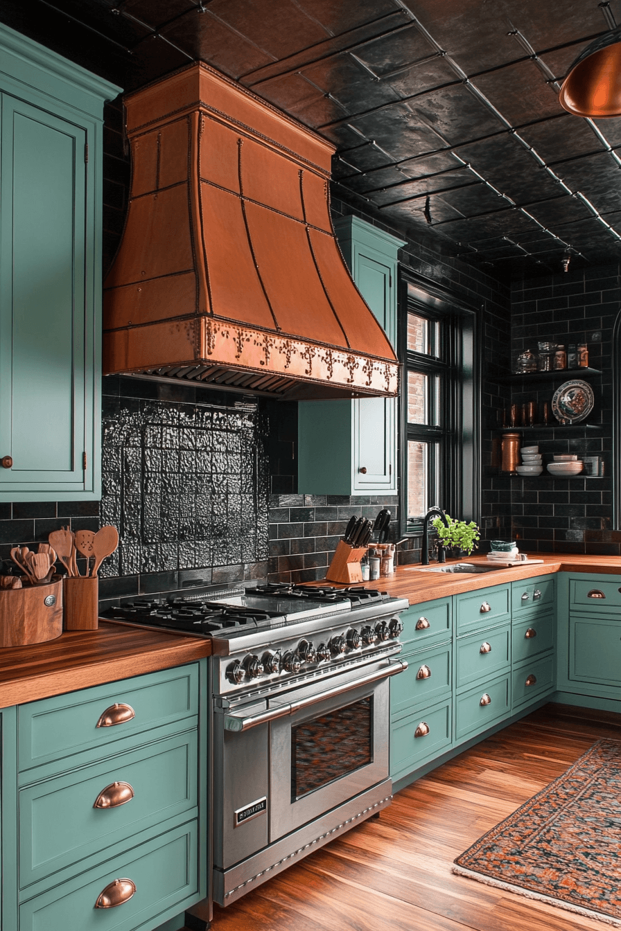 29 Mint Green Kitchen Cabinets That Bring Fresh Charm and Cheerful Style 14 mint green kitchen cabinets