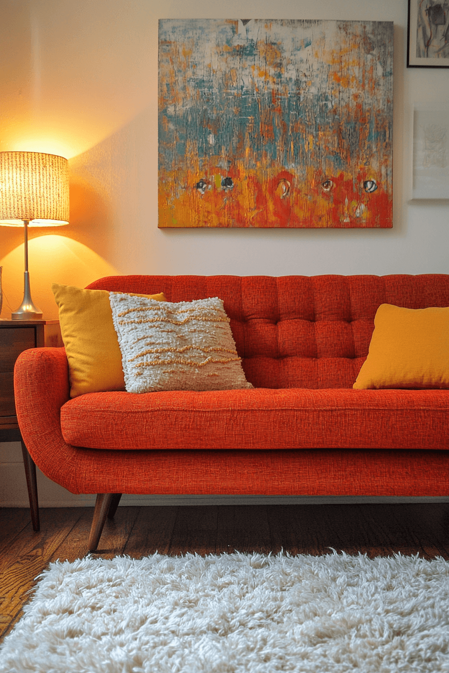 29 Red Couch Living Rooms That Bring Bold Style and Cozy Warmth 14 red couch living room