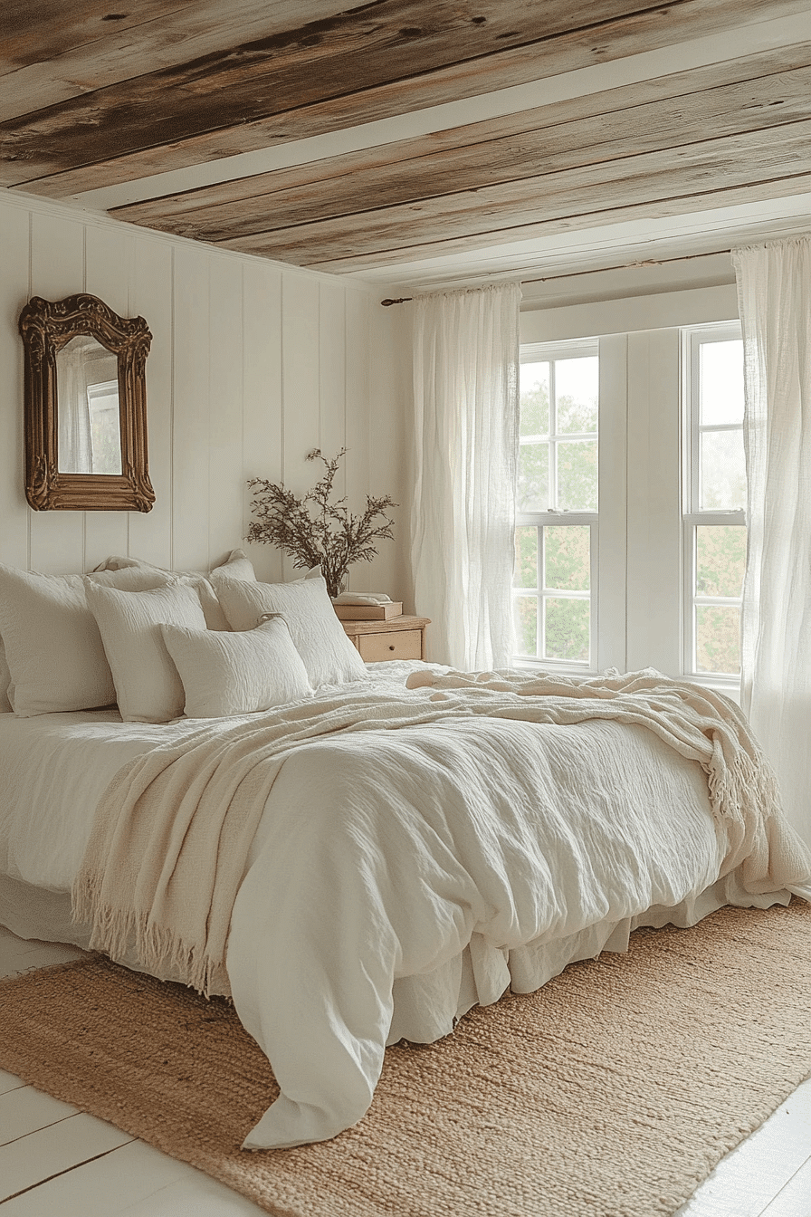 29 Vintage Farmhouse Bedroom Ideas That Fill Your Home With Joyful ...